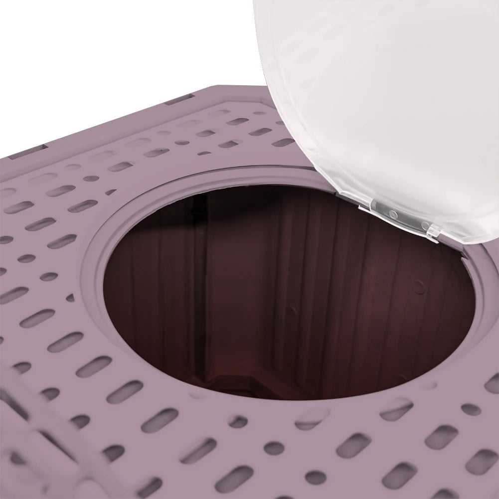 Voltsify Enclosed Cat Litter Box