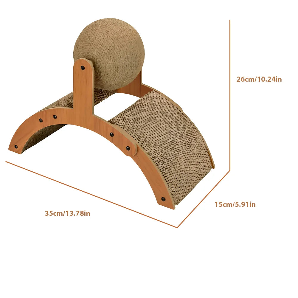 ClawSphere 2-in-1 Scratcher