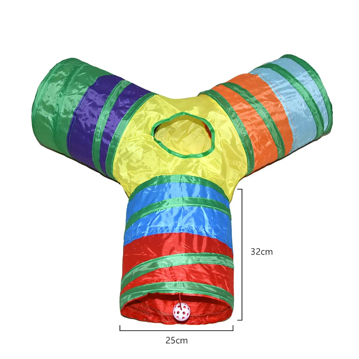 MeowMaze Foldable Play Tunnel