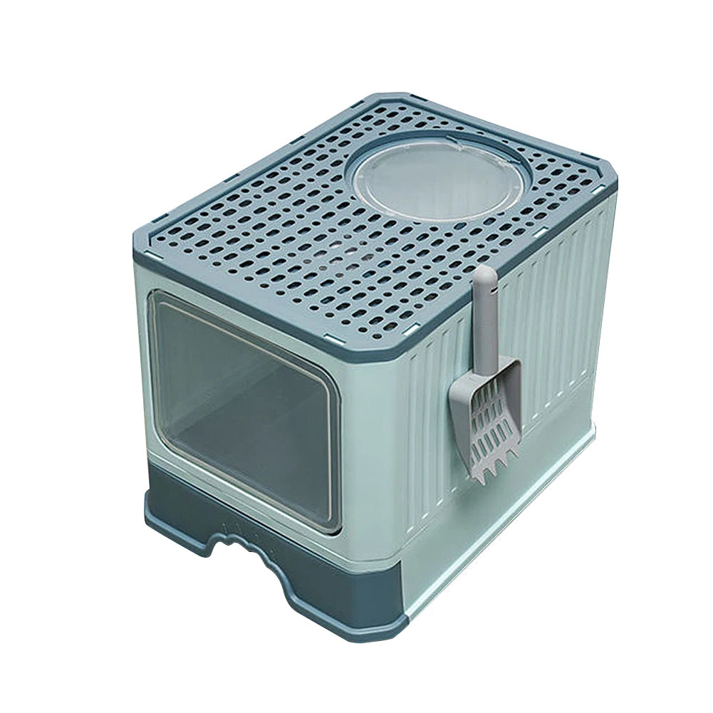 Voltsify Enclosed Cat Litter Box