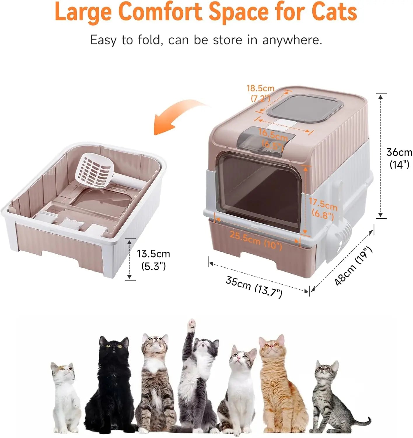 UV Sterilization Cat Litter Box