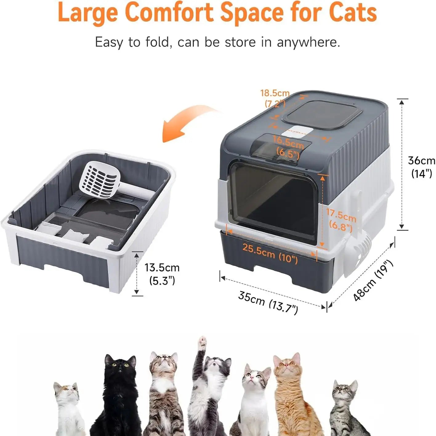 UV Sterilization Cat Litter Box