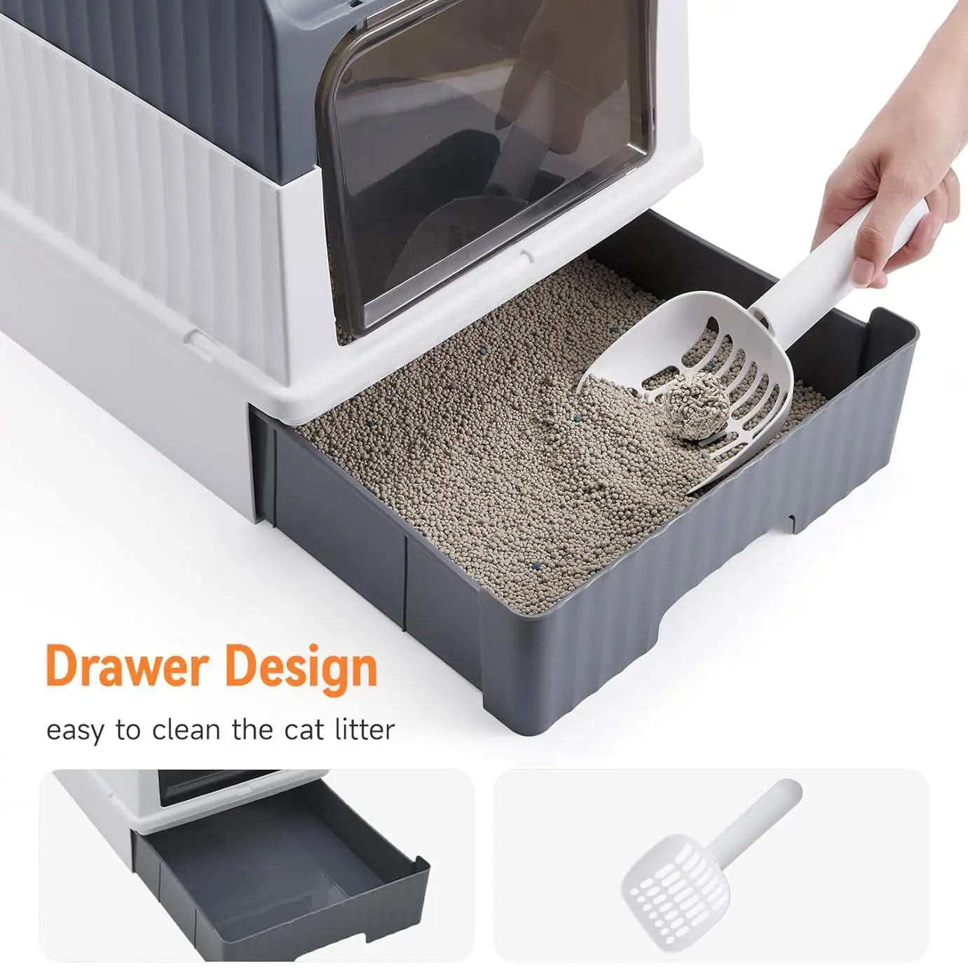UV Sterilization Cat Litter Box