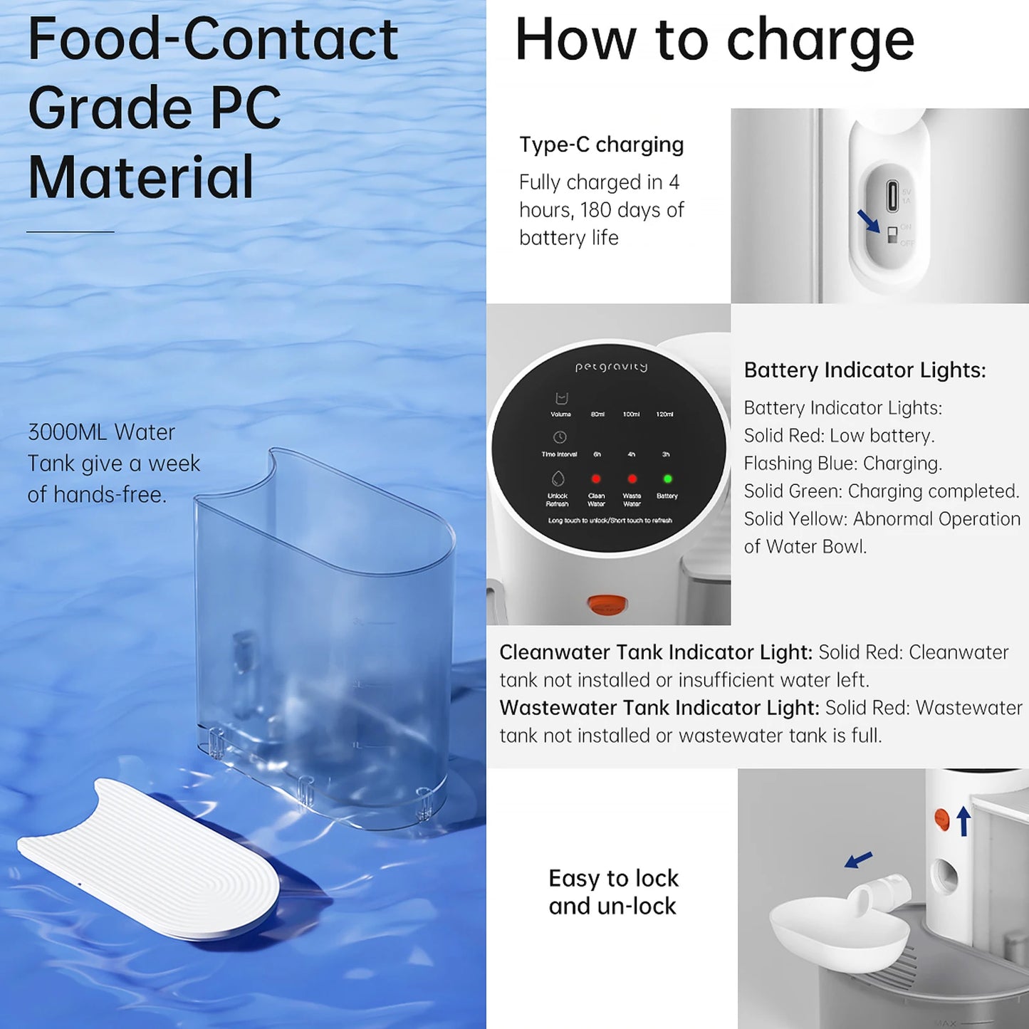 Eco-Friendly Cat Water Fountain – Wireless, Silent & High-Capacity