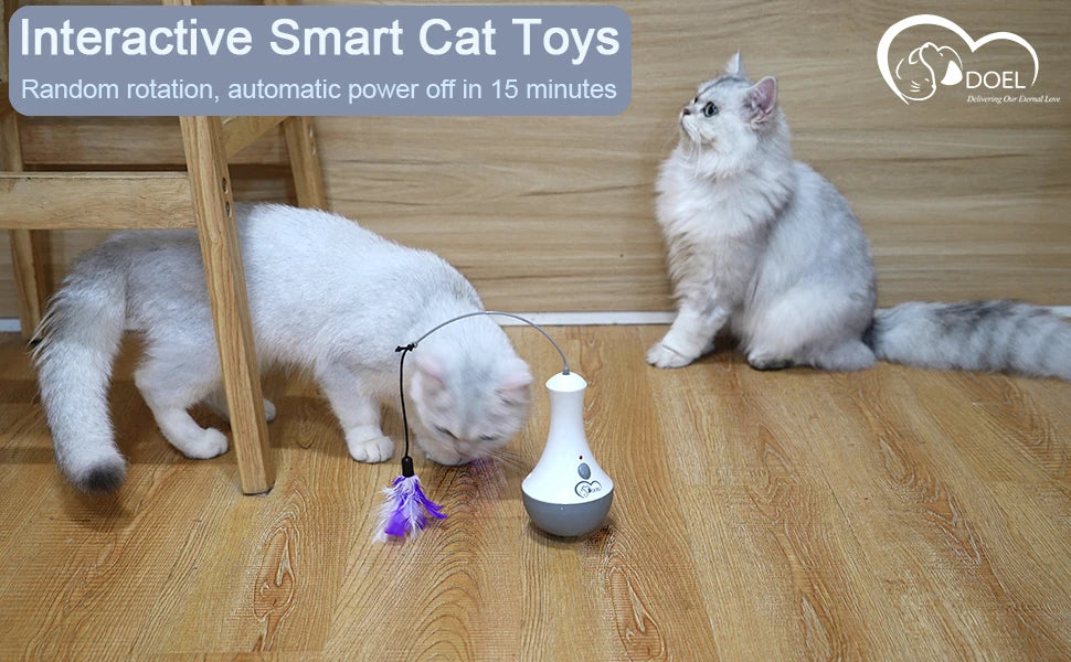 WhirlFeather Automatic Cat Teaser Toy