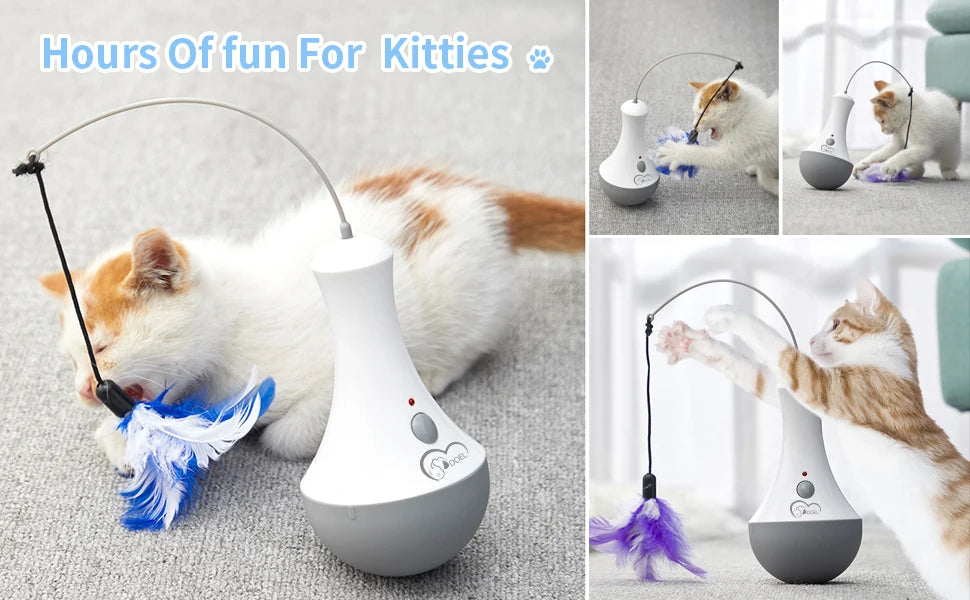 WhirlFeather Automatic Cat Teaser Toy